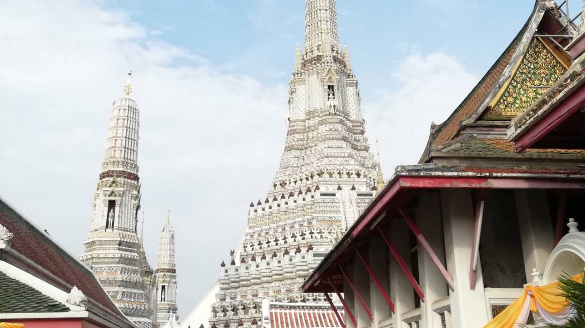 The tallest stupa in Bangkok