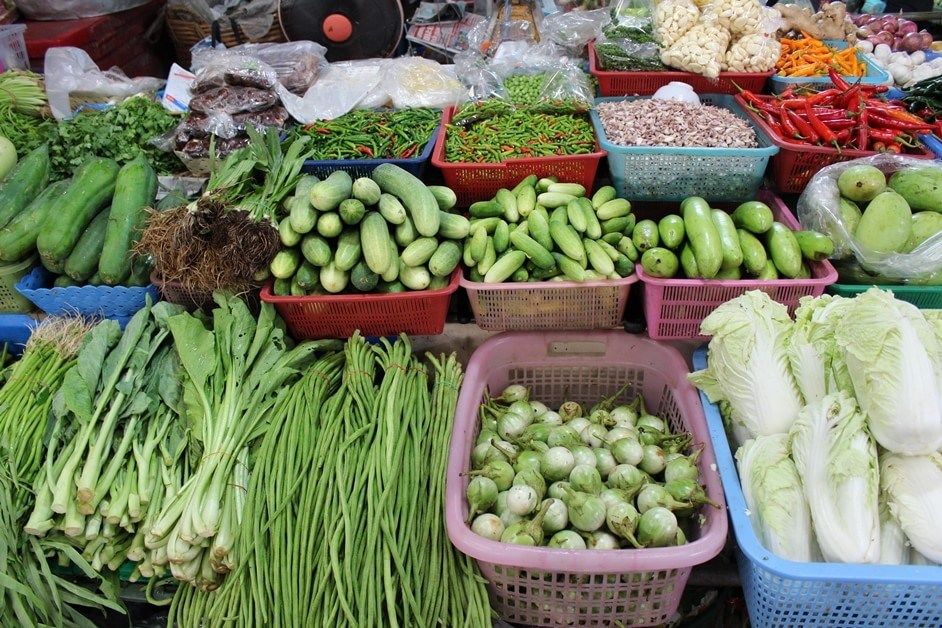 Fresh Produce purchased daily