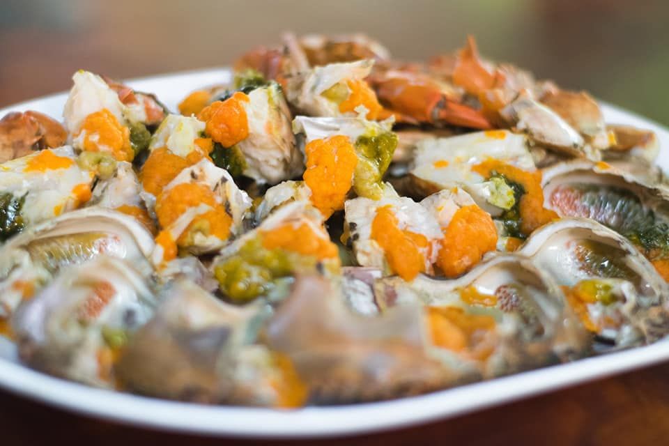 Steamed Crab