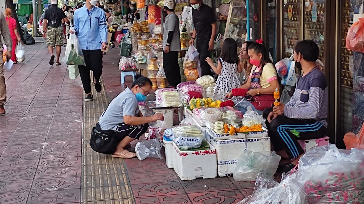 life at flower market