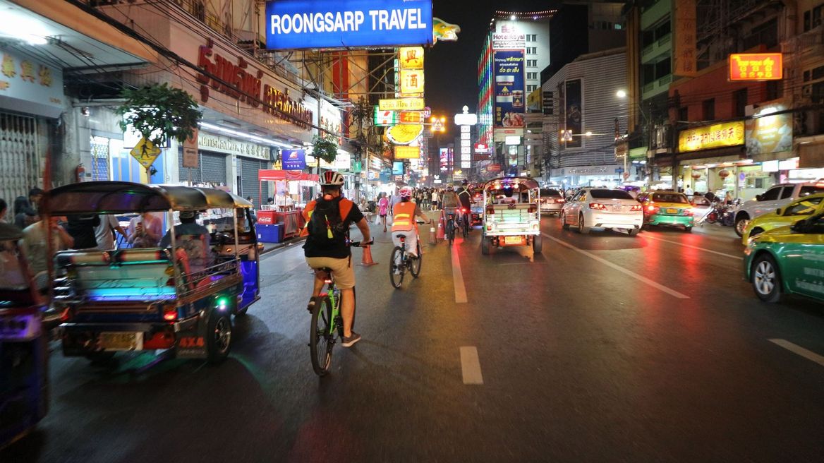 Ride Around down China Town