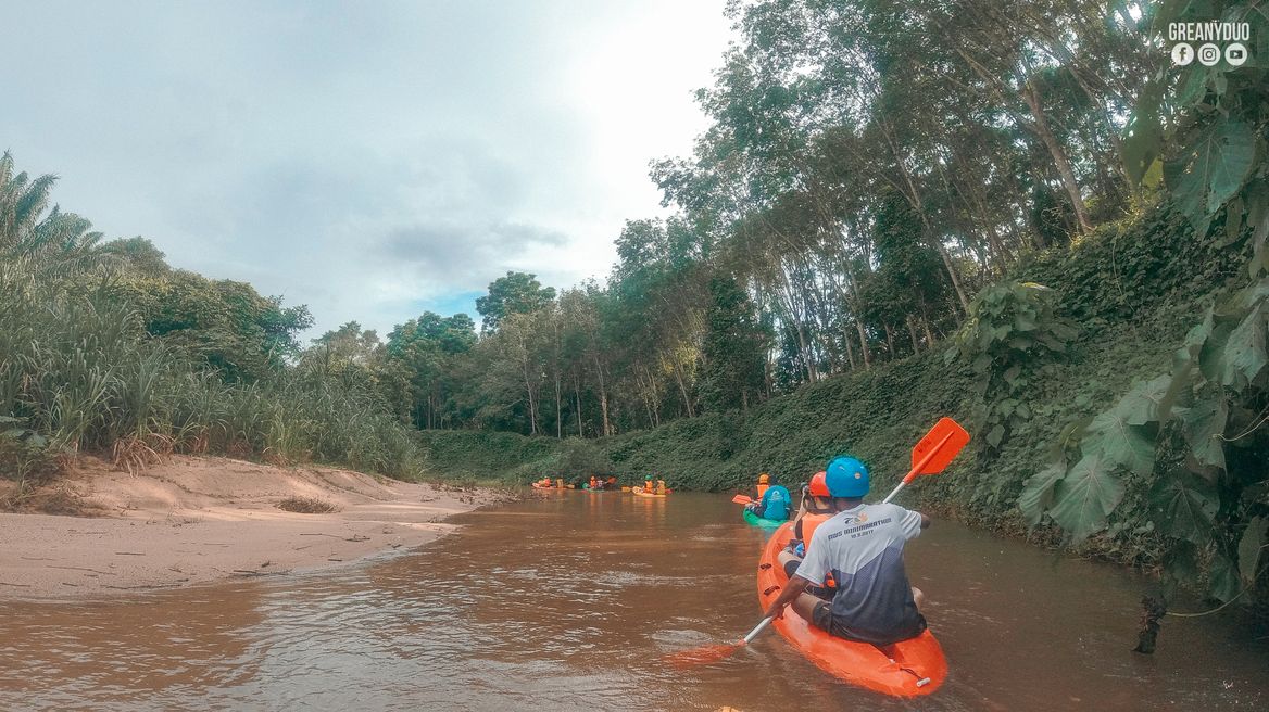 สนุกกับการพายเรือ ล่องไปกับสายน้ำ
