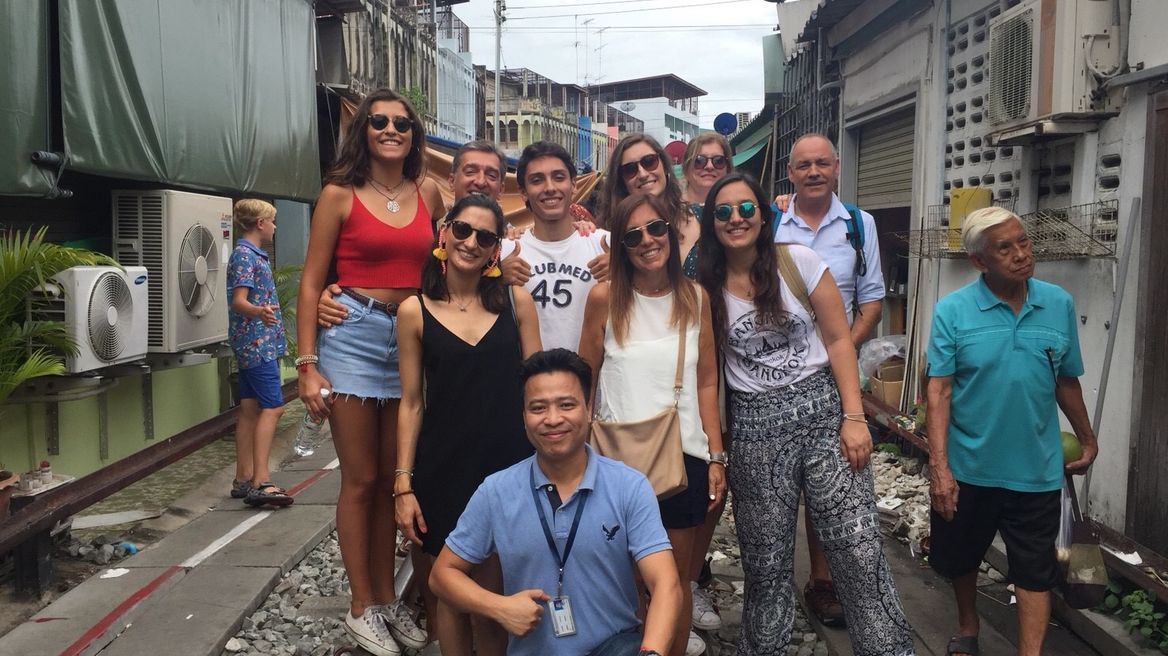 Maeklong Railway Market Tour