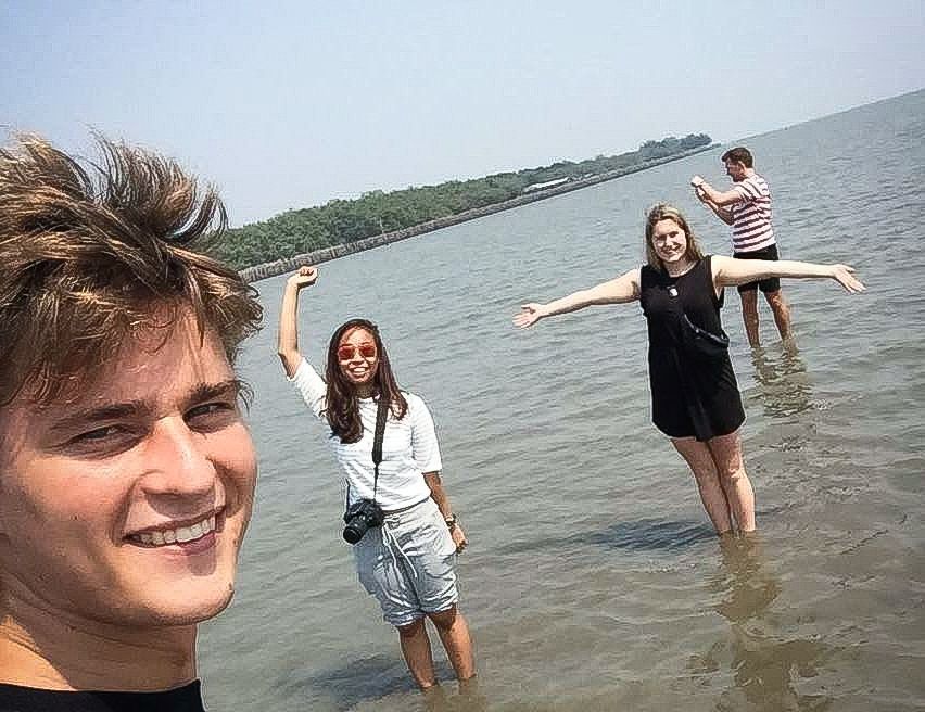 Enjoyed the local river