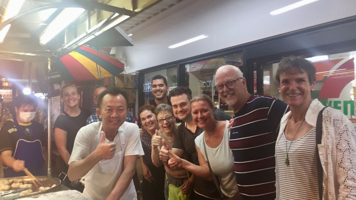 Meeting with the chef