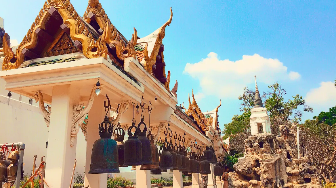 Old Thai traditional bells