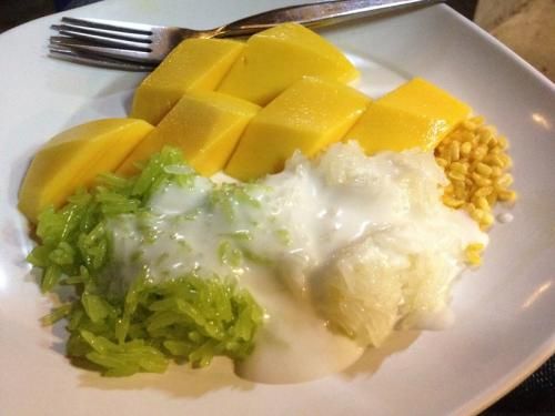 Mango with sticky rice