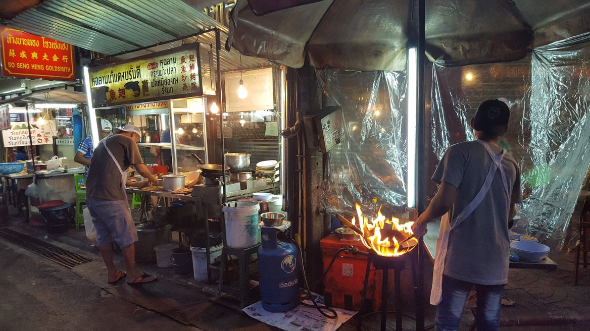 Street food at Bangkok Chinatown