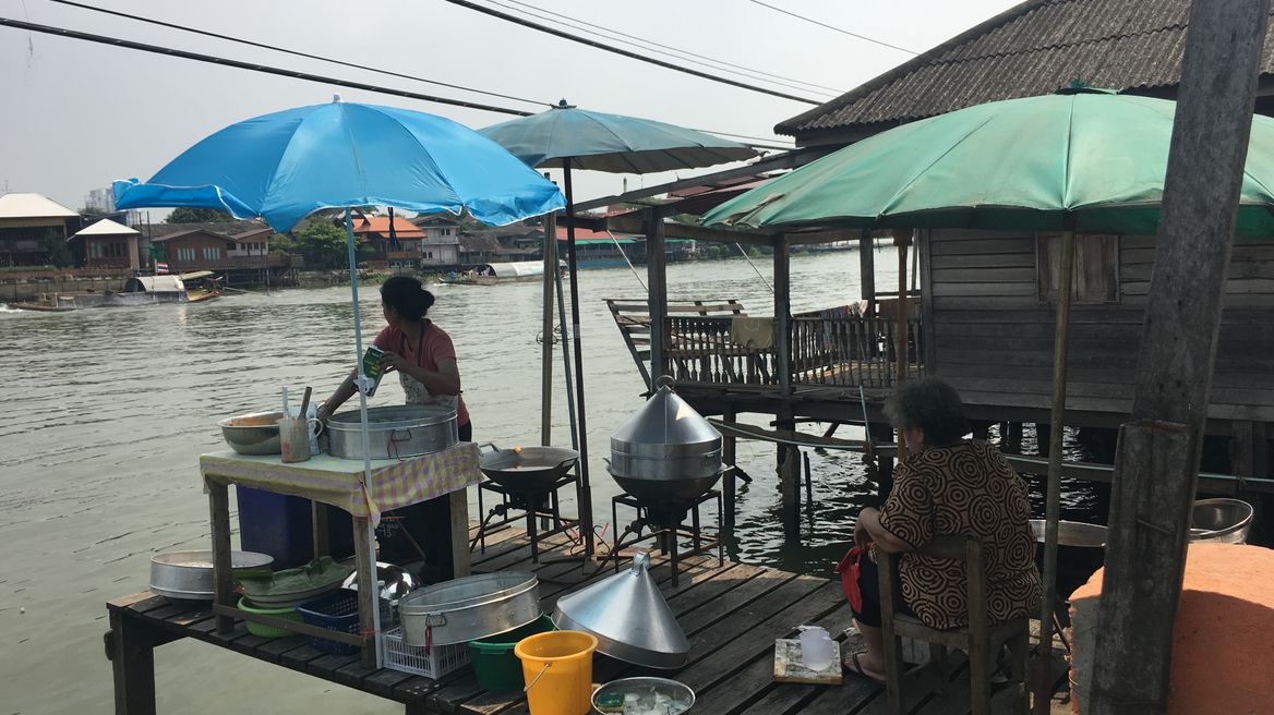 Life style of people on Koh Kret