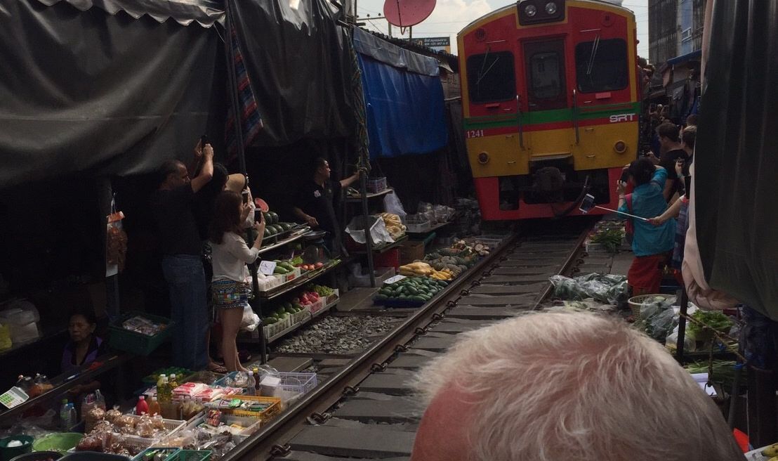 Maeklong Railway Market Tour