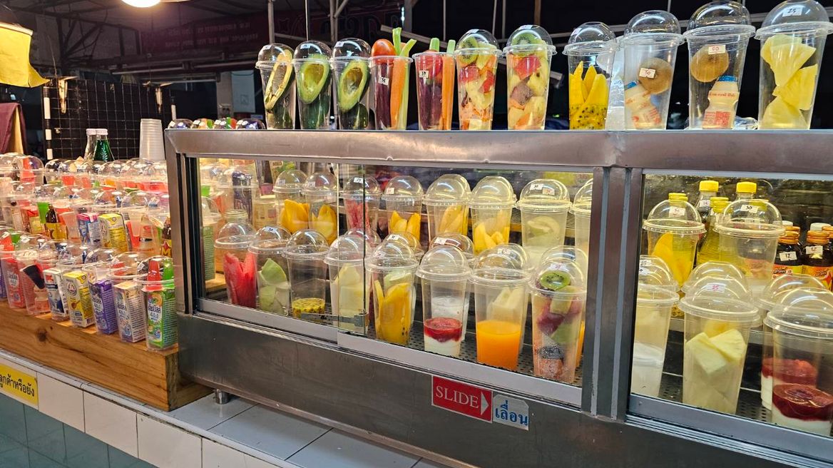 Fresh fruit smoothie