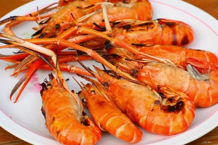 Fresh seafood 