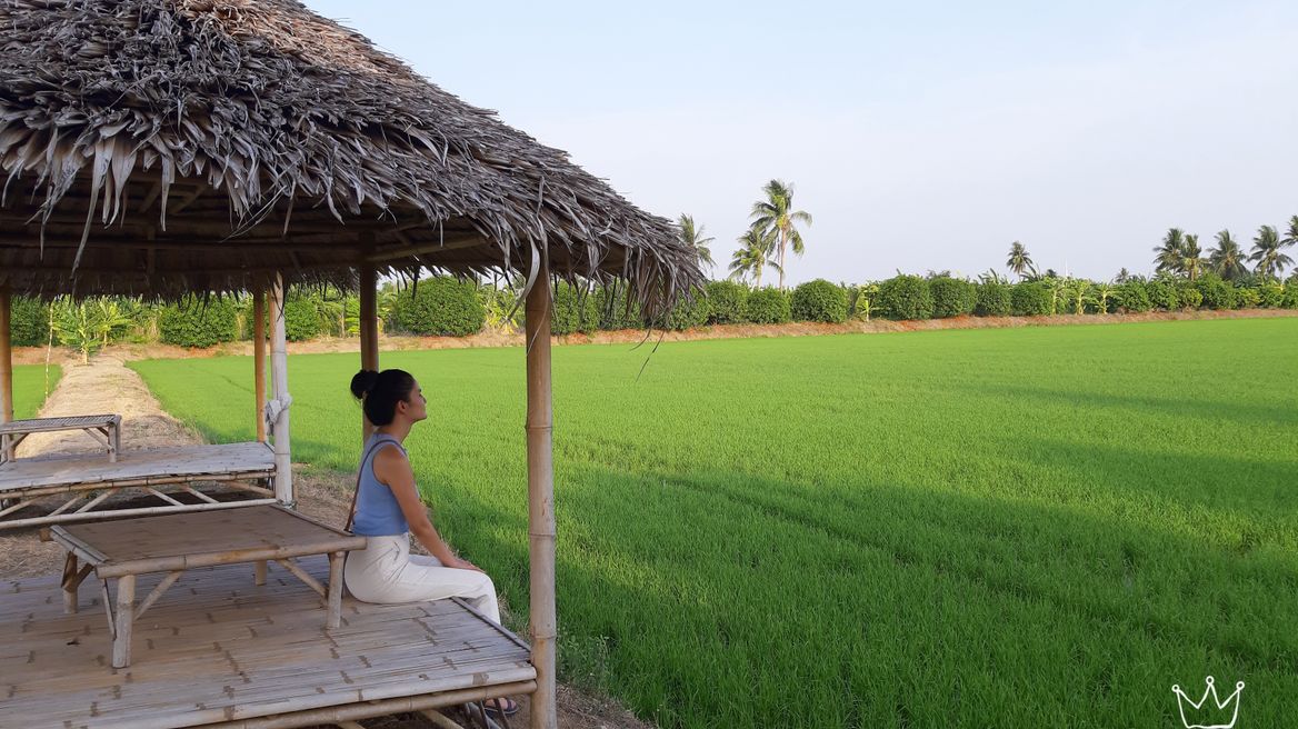Visit local farm by Thai Tractor