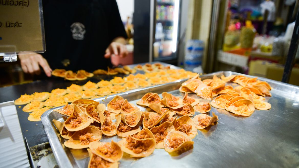 Thai crispy pancake