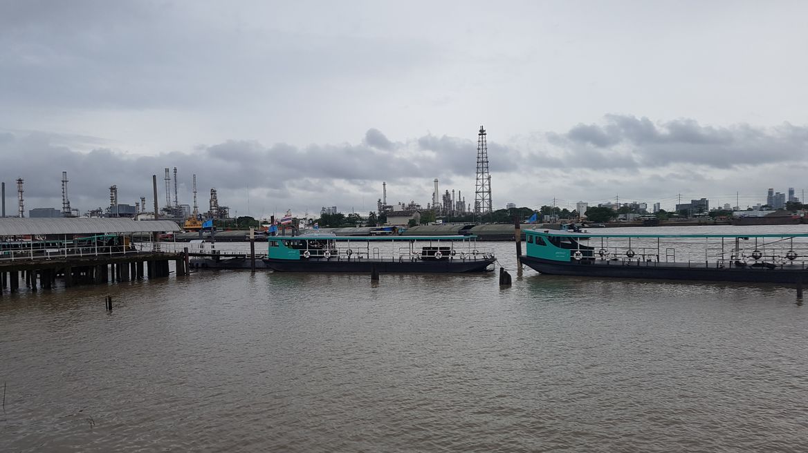 The ferry port is from Bangkok.
