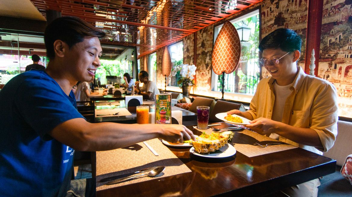Lunch@Jim Thompson Restaurant