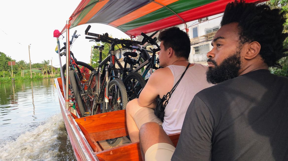 Take a boat ride along Bangkok's Canals