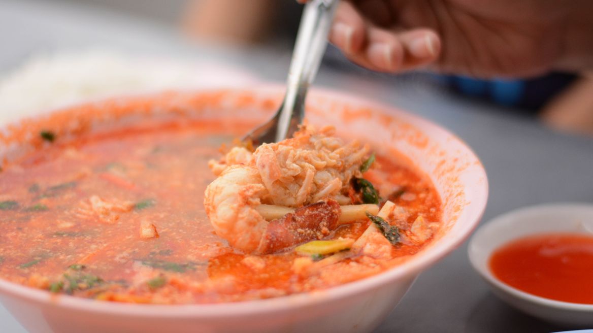  Tom Yum shrimps