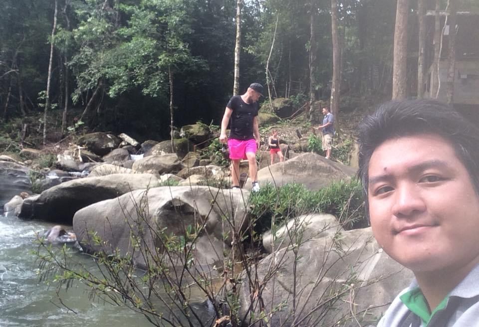 Relax for swim in Sok river that alway cold for warm body but very good for refreshing