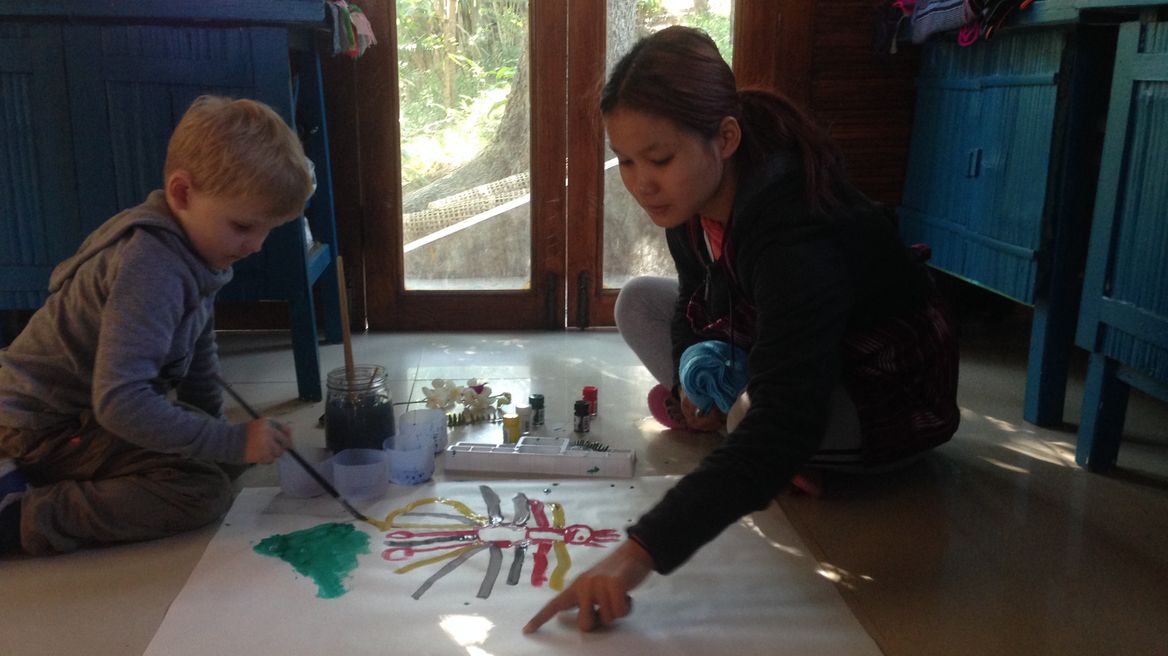 Enjoy an activity with kids