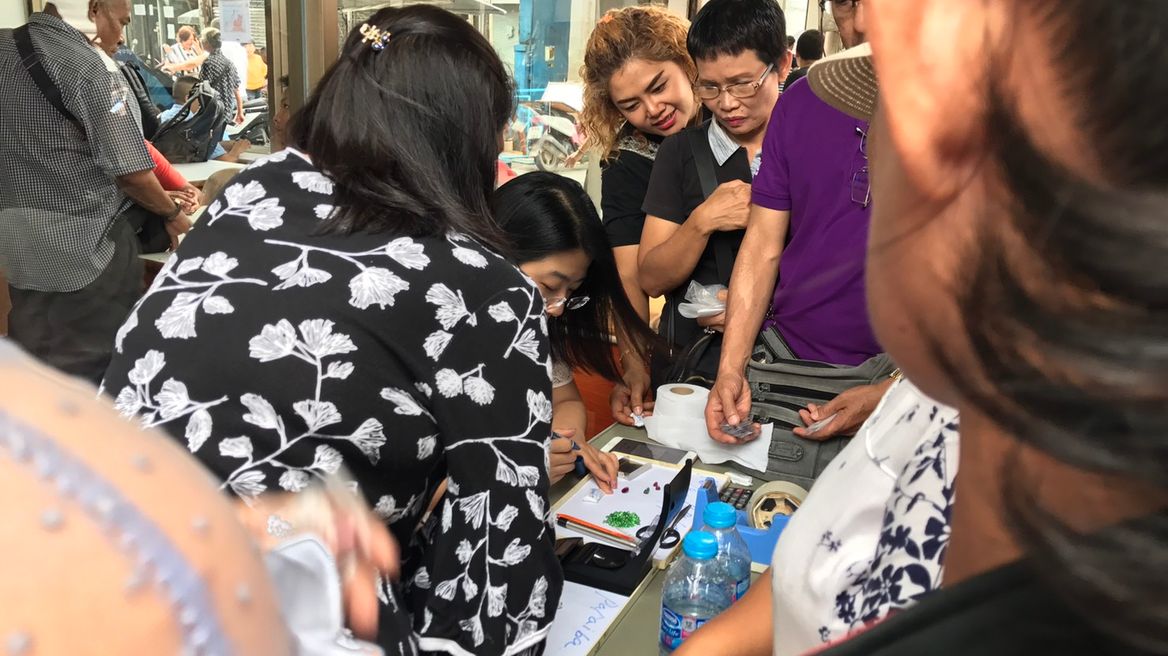 Chanthaburi remains a major centre for gem dealings with stones from abroad being bought and sold.