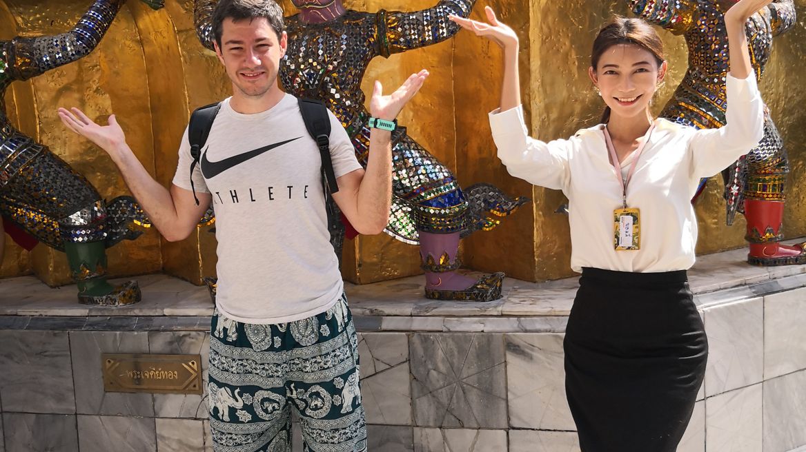 The Golden Pagoda at Temple of the Emerald Buddha