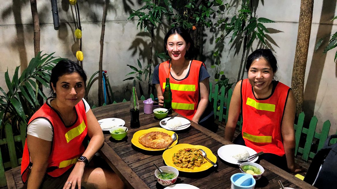 Have dinner at a local Thai restaurant  