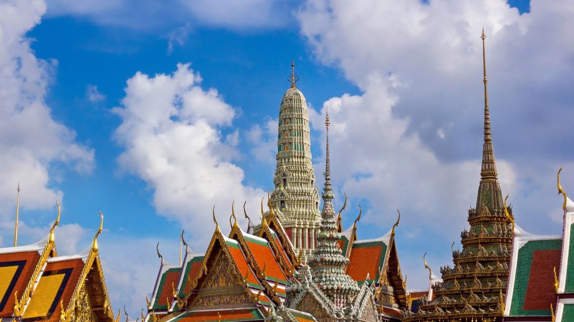 The Emerald Buddha Temple (roof) - BKK