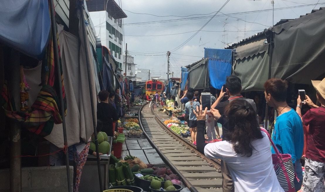 Maeklong Railway Market Tour