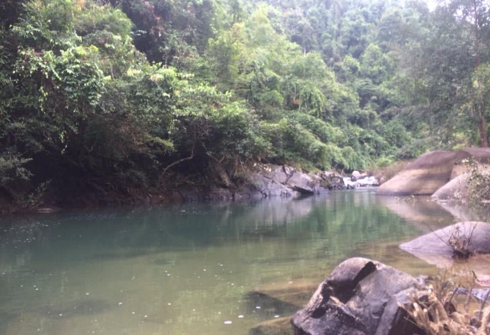 Sok river that we go swimming