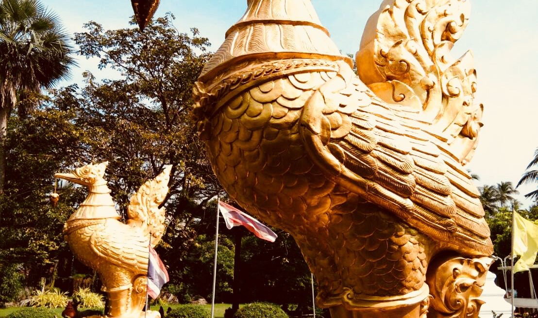 Thai people of Mon Lineage’s temple