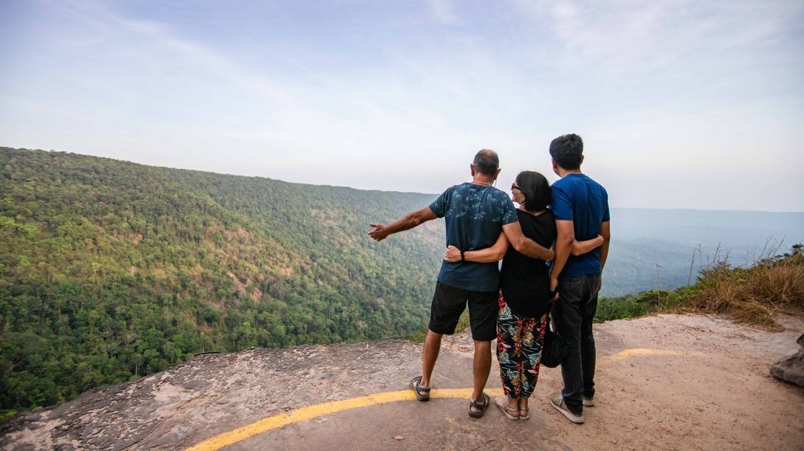 Admire the scenic viewpoint