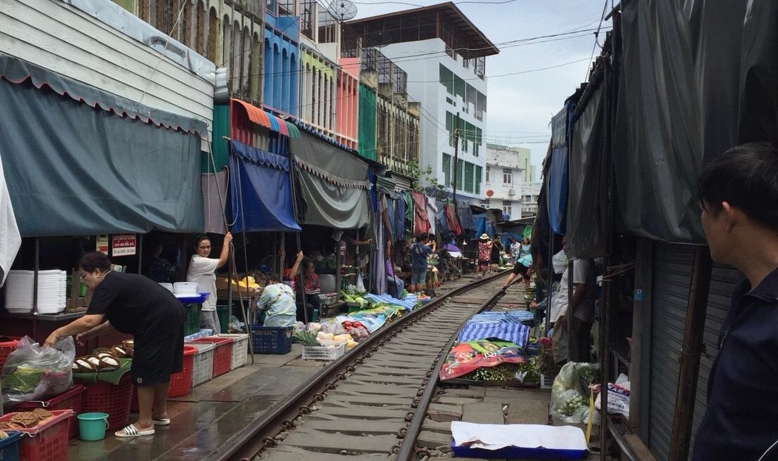 Maeklong Railway Market Tour