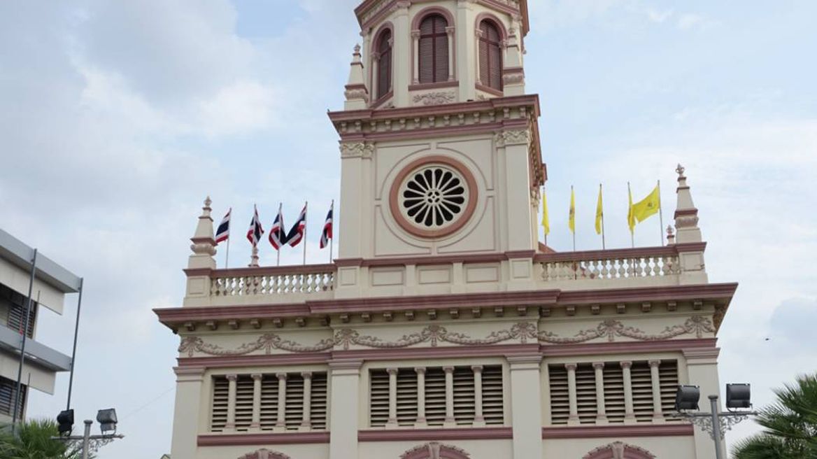 One of the oldest churchs in Thonburi city