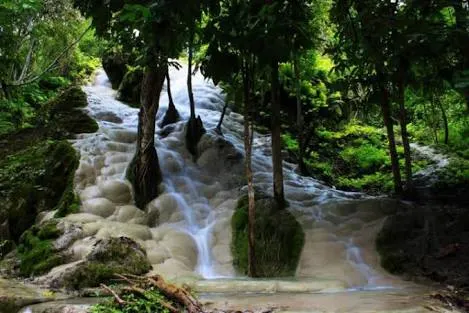 Sticky waterfall.
