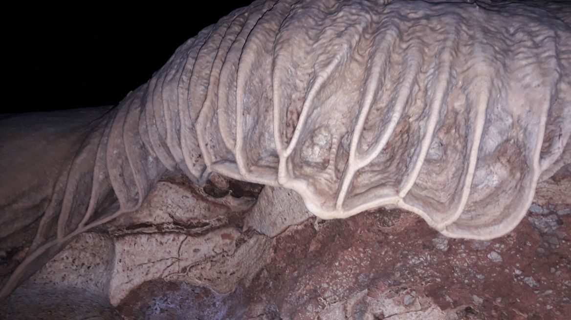 Weird stone in the cave