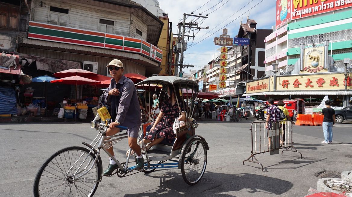 Take a trishaw around Chiang Mai old city