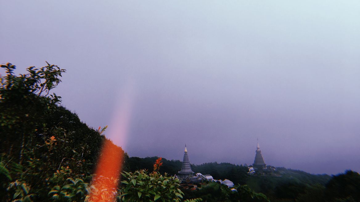 In the back side of Twins Pagoda