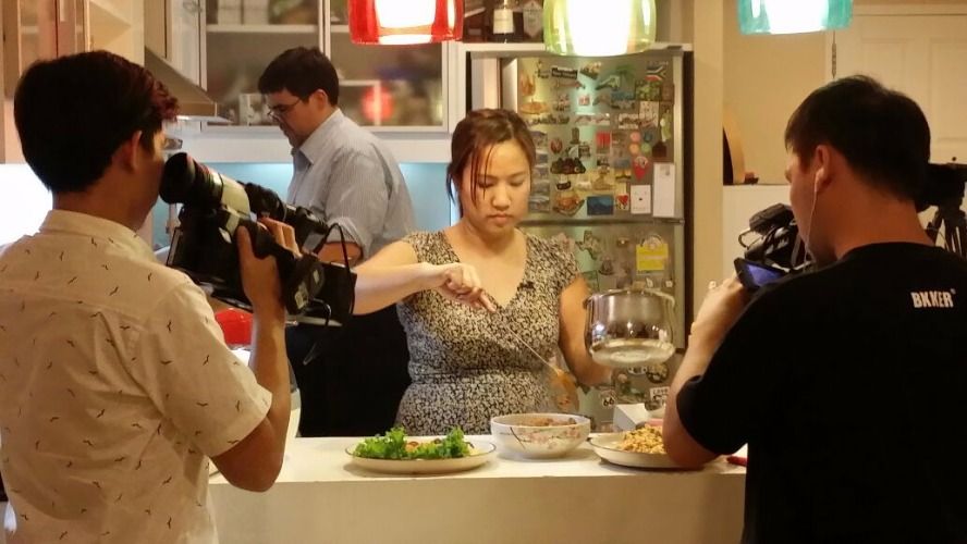 I was on the Thai TV shows twice on two seperate show. They wanted to do an episode on Sharing Economy. :). 
