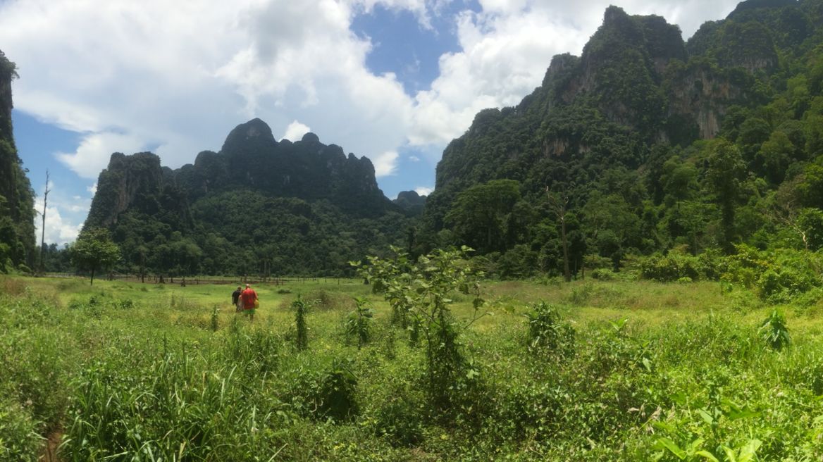 Way fron jungle walk to our boat