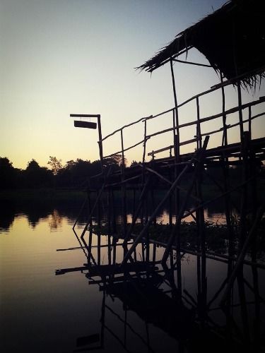 River view sunset