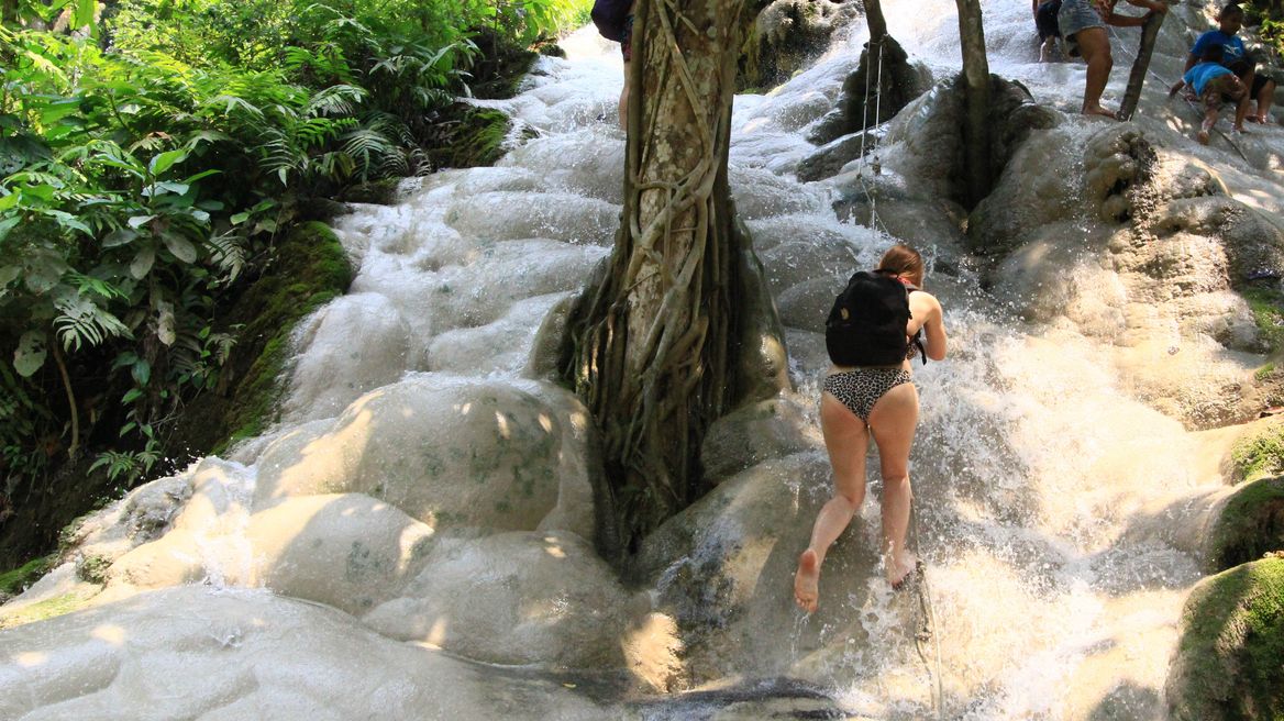 Bua Tong Sticky Waterfall Tour