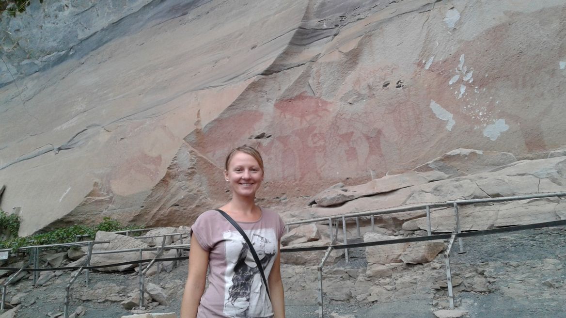 Pre historical painting at Phataem National Park