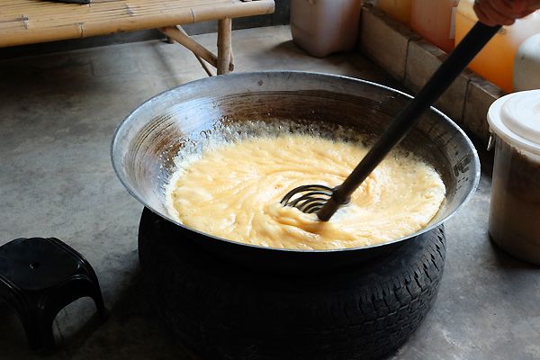 Coconut Sugar Making