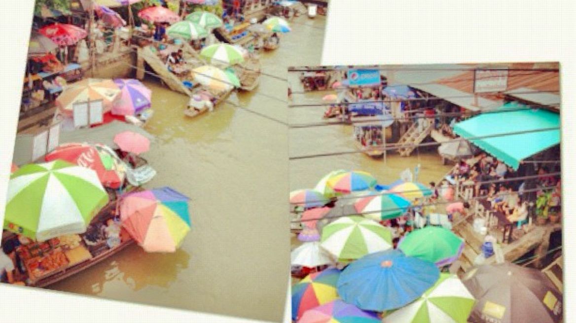Floating Market on Weekend