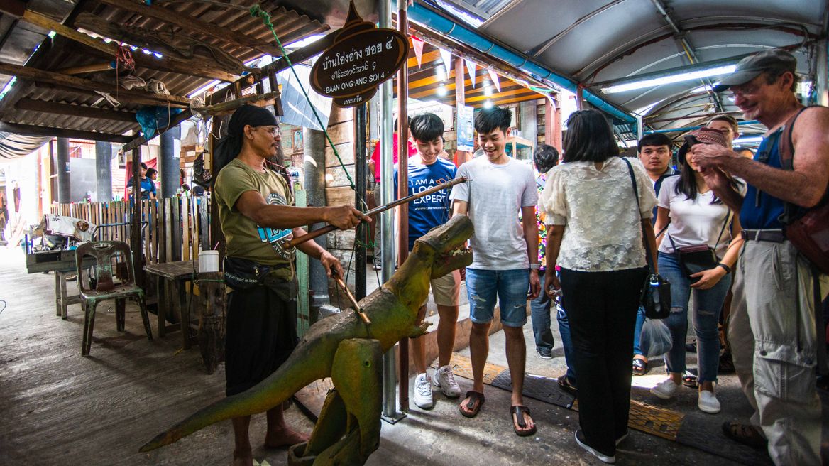 Let's check out this local market