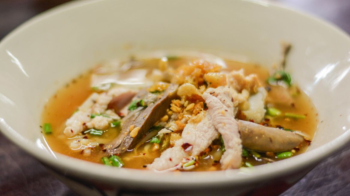 Tom Yum noodles (pork)
