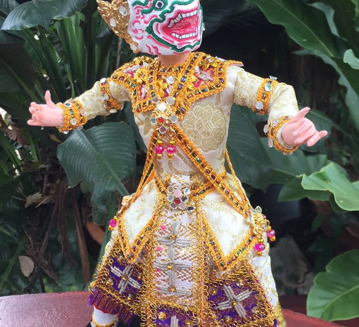 Khon thai classical doll