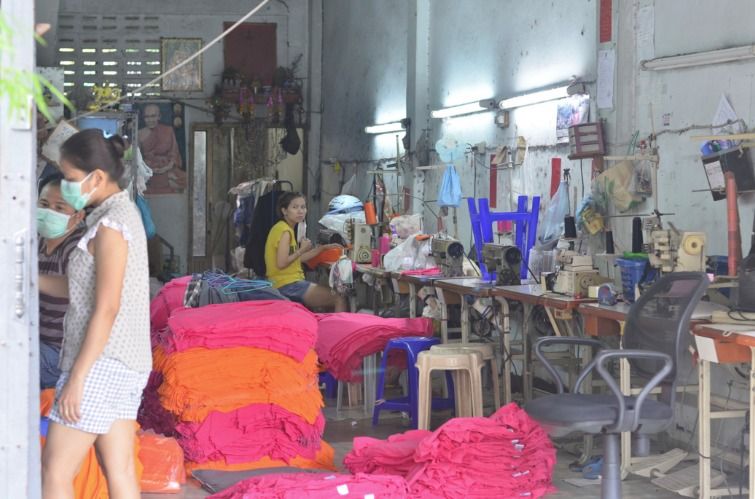 Stop at a sweatshop