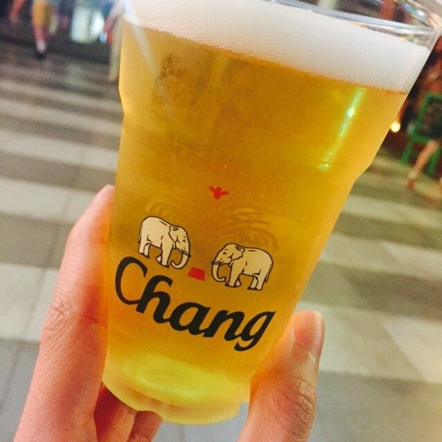 Thailand's famous Chang beer